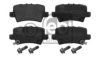 HONDA 43022SMGE01S1 Brake Pad Set, disc brake